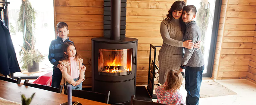 Morso Cast Iron Fireplace Insert Installation in Arbutus, Maryland