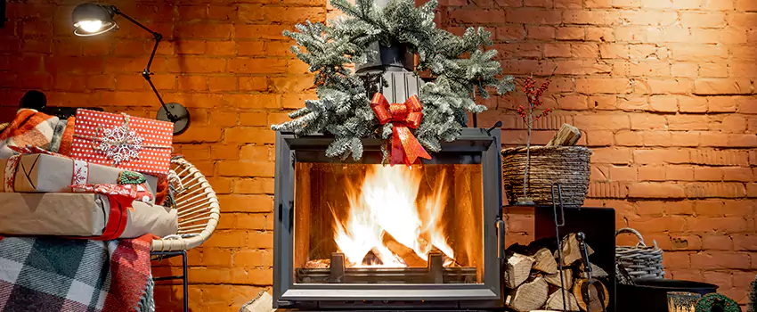 Travis Industries Linear Gas Fireplace Installation in Arbutus, Maryland