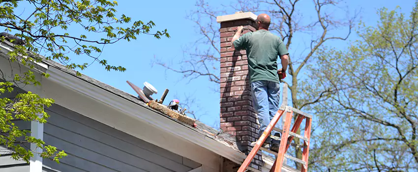 Vinyl and PVC Chimney Flashing Installation in Arbutus, MD